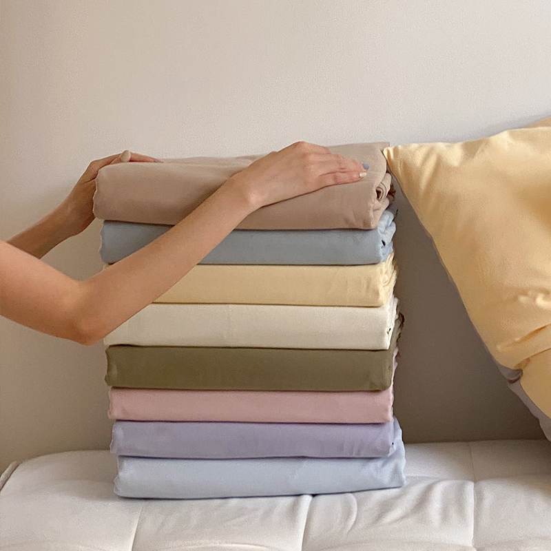 在耳边北欧风纯棉秋冬磨毛被套