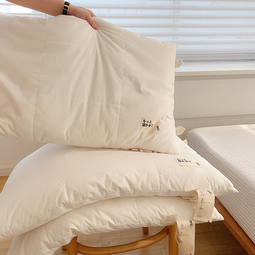 纯棉棉花新疆棉枕芯里外全棉