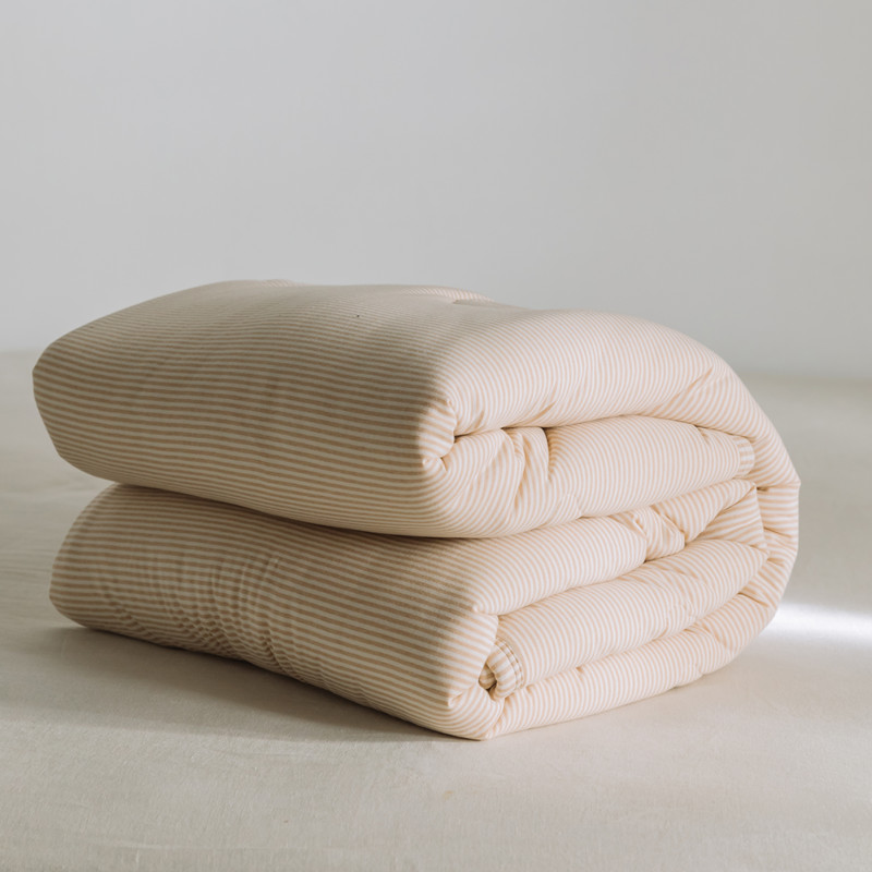 针织彩棉雪绒被夏季秋冬款空调被