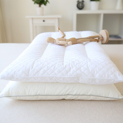 全棉低枕芯单人绗缝偏矮薄枕头芯