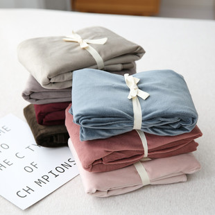 在耳边天鹅绒枕套加厚磨毛柔软法兰绒枕套48