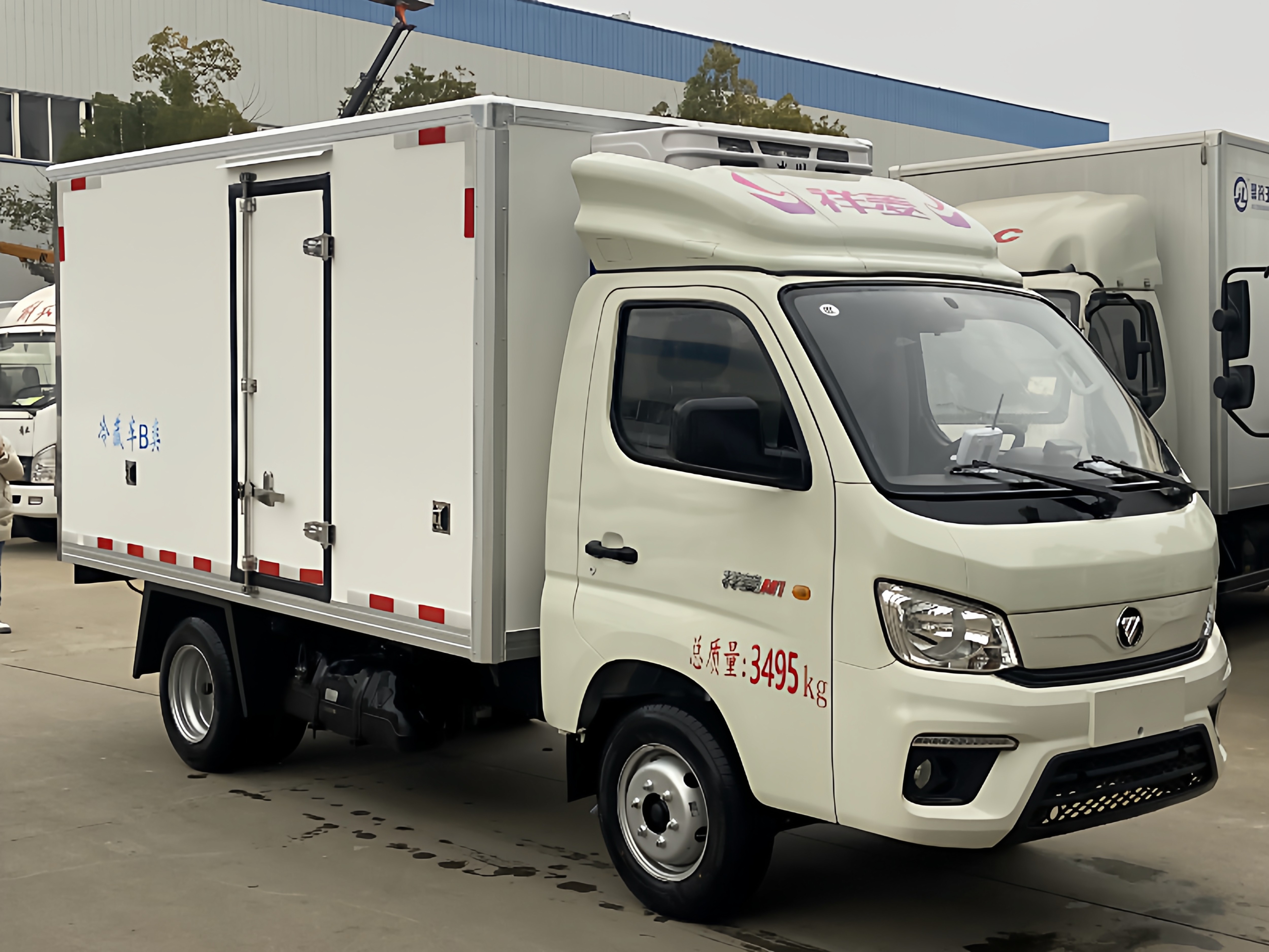 福田祥M1冷藏车厂家直销国六汽冷藏车/冷链车