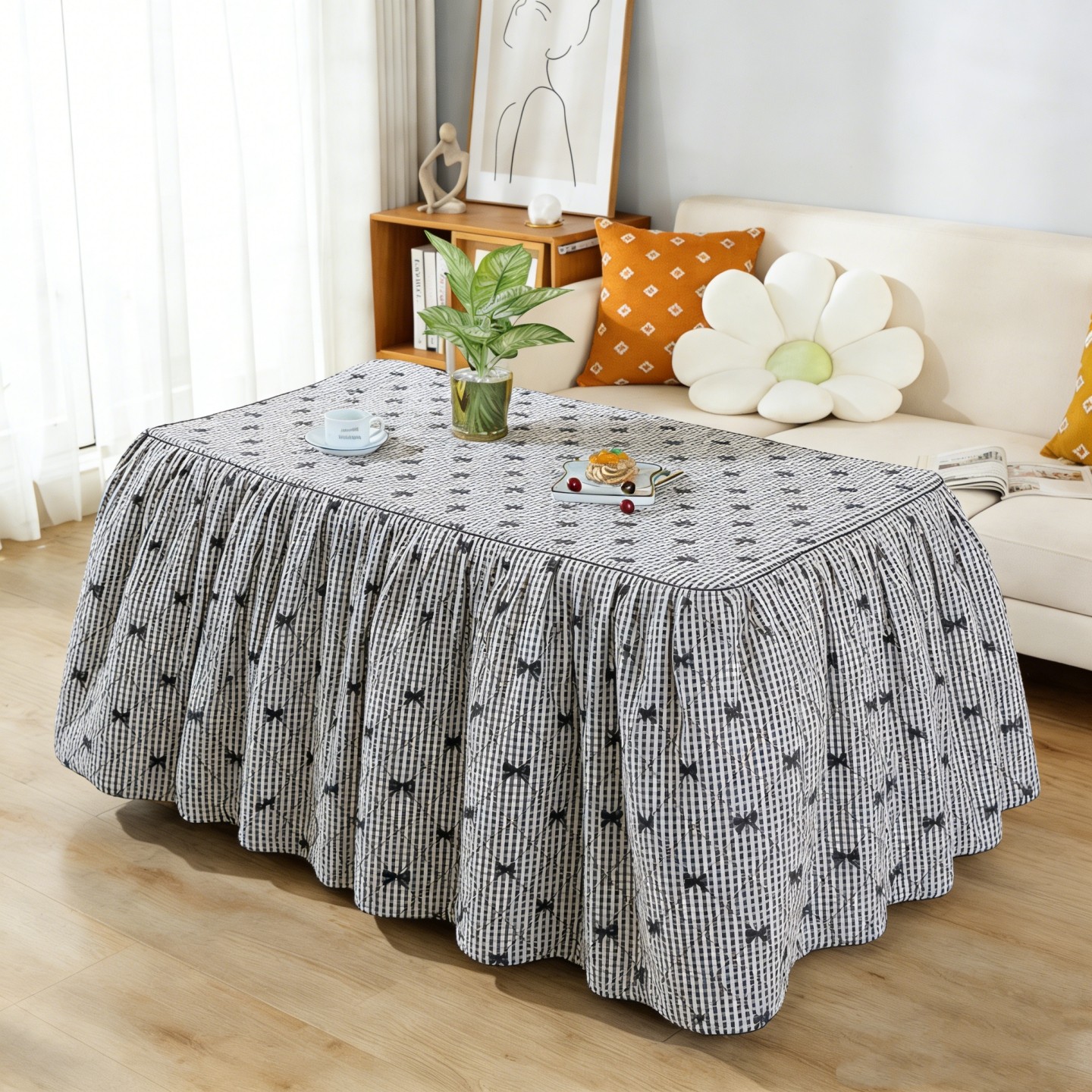 湘周记烤火桌布罩套长方形脱胆可拆洗加厚烤火被电取暖桌罩茶几套,居家布艺,烤火罩,淘宝优惠券,粉丝福利购,淘宝优惠卷