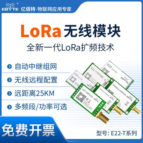 无线串口收发lora模块