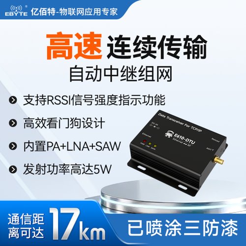 大功率高速连传无线数传电台