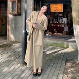 []2026秋装时尚西装吊带连衣裙两件套套装C62-p155K218，女装套装/套裙，2C332