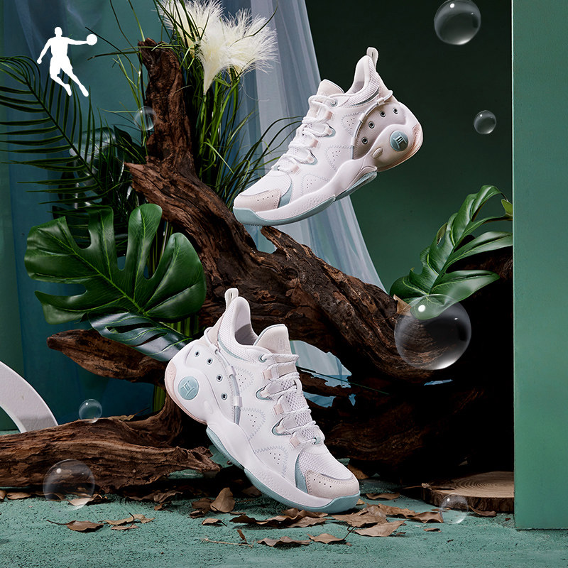 乔丹运动鞋女鞋篮球鞋2023春夏新款女子潮流休闲鞋防滑球鞋女学生