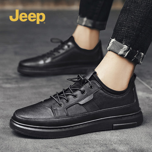 jeep吉普男鞋新款英伦风