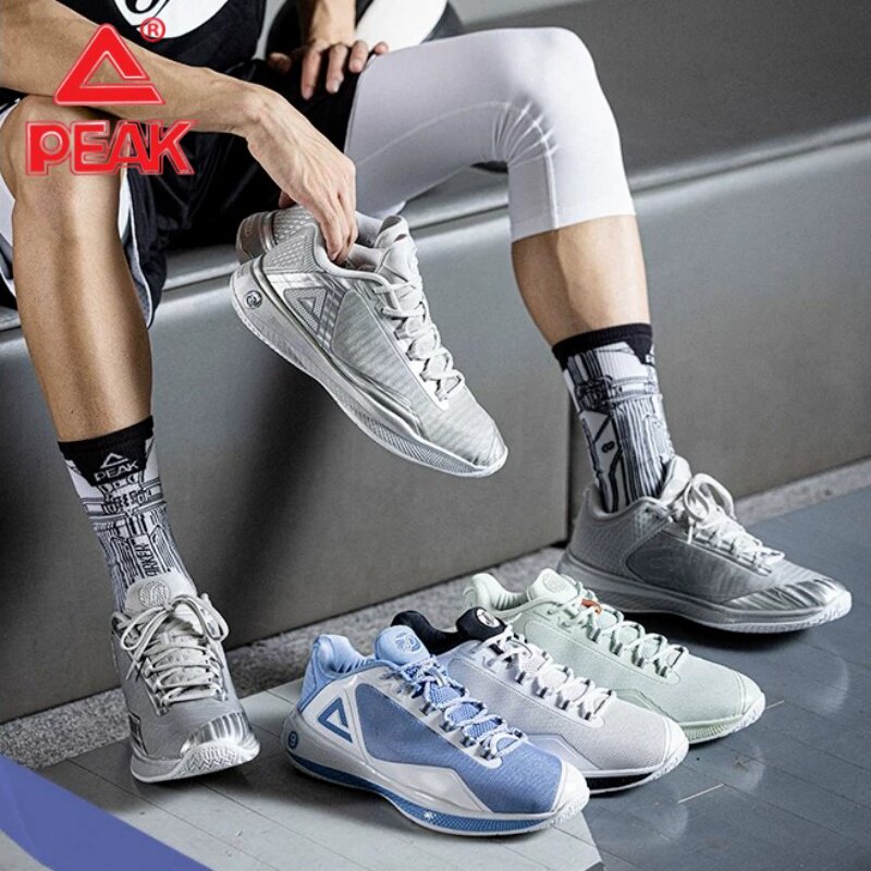 匹克态极帕克4代篮球鞋男夏季新款透气实战球鞋学生耐磨运动鞋男