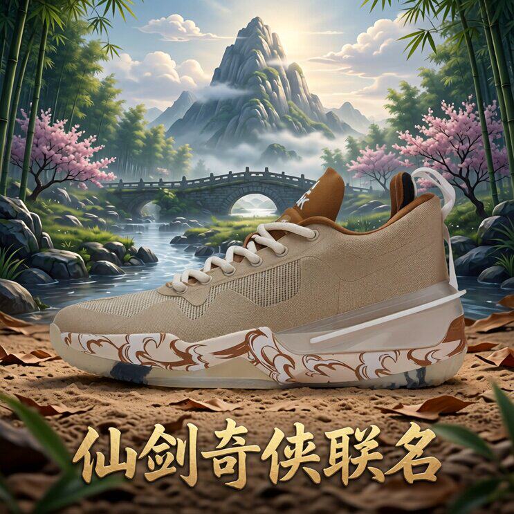 匹克态极闪现3代仙剑联名篮球鞋 碳板实战球鞋防滑透气运动鞋男