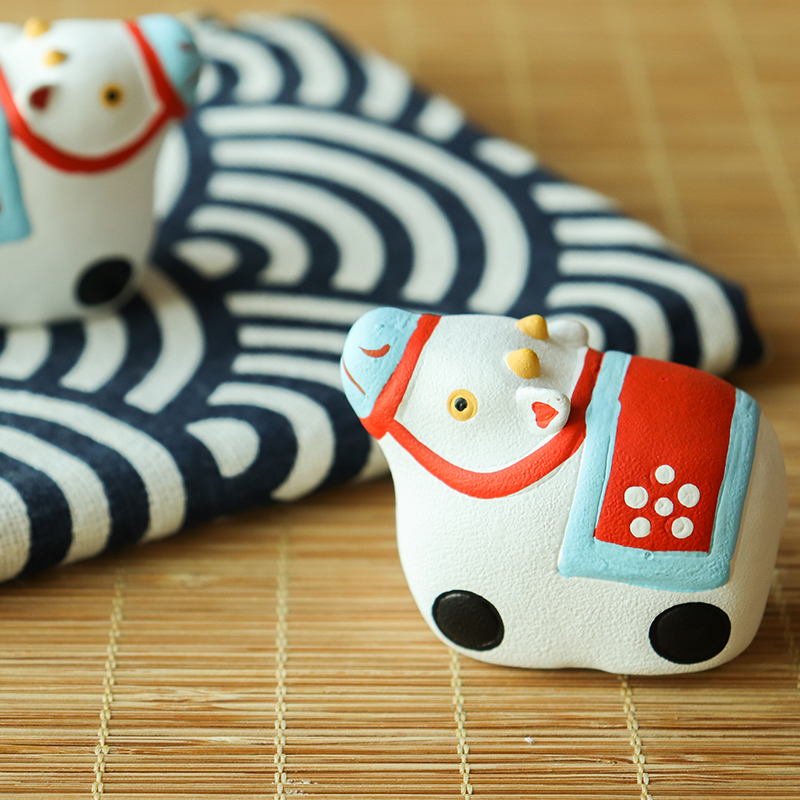 日本进口中川政七商店招福好运生肖吉祥物挂件吊坠摆件家居饰品