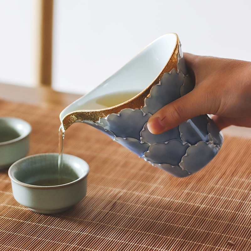 有田烧文山窑陶瓷公道杯礼盒装