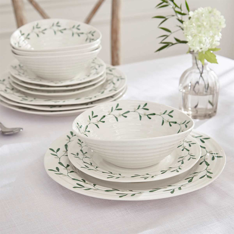 Portmeirion幸运叶系列餐具套装