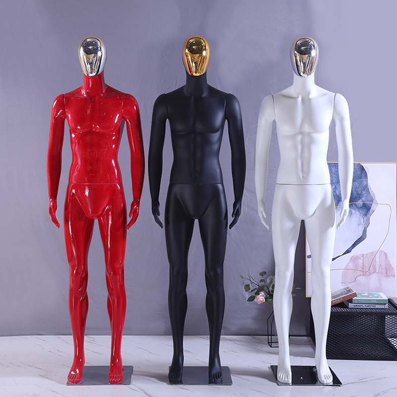 男士模特全身橱窗道具服装店假人
