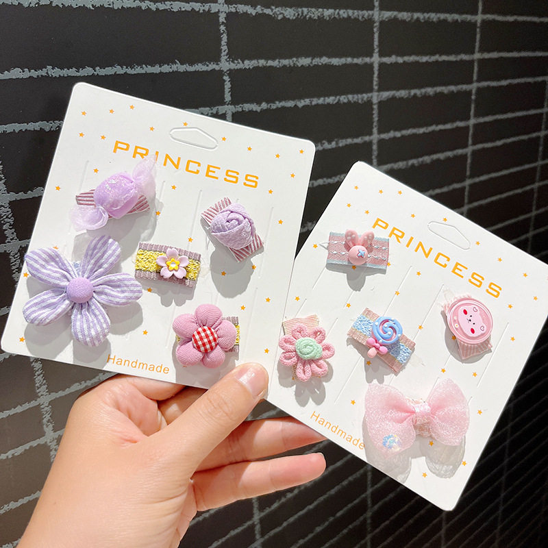 宠物蝴蝶结发夹套装狗狗头饰品马尔济斯约克夏猫咪发卡小狗夹子