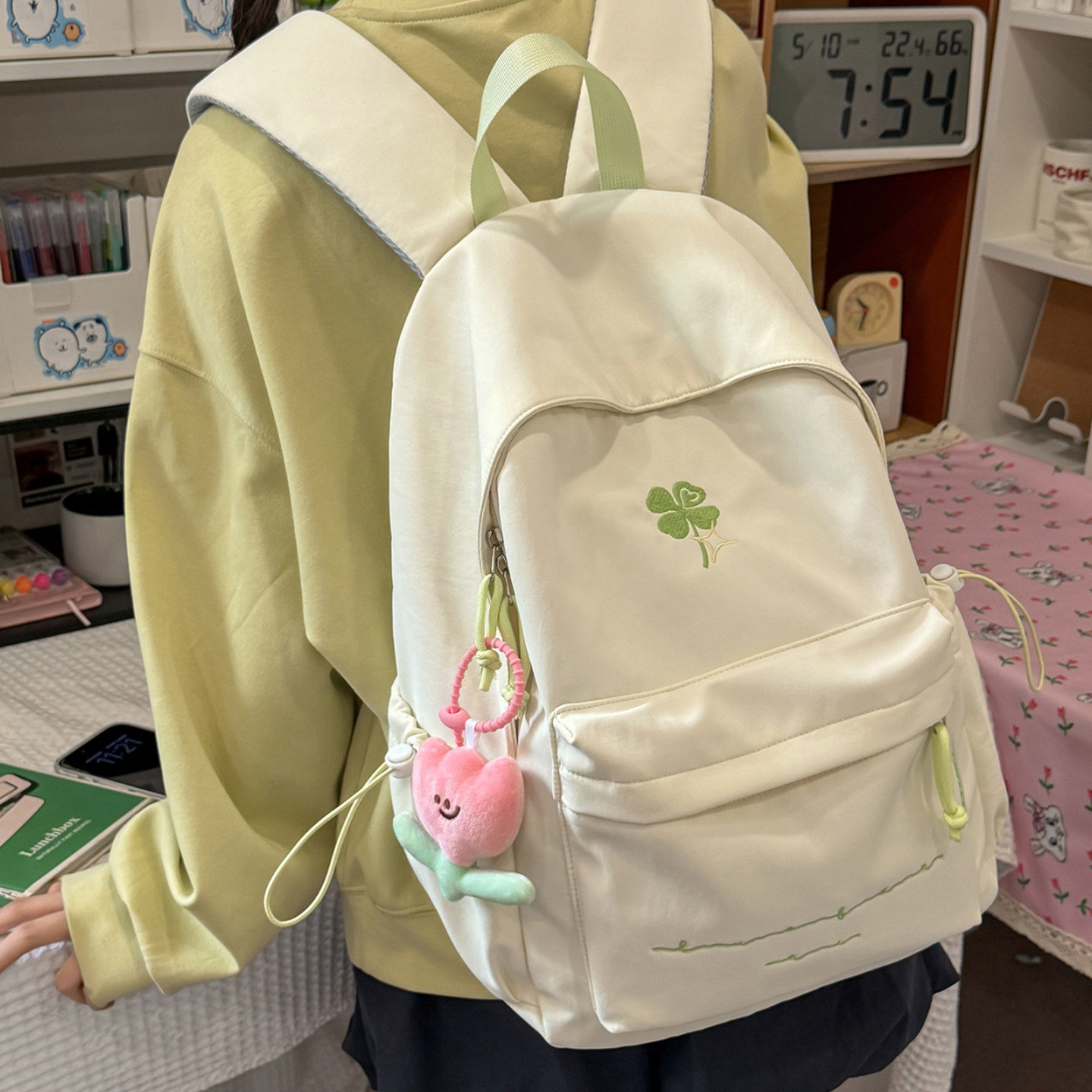 四叶草书包ins小众女生初