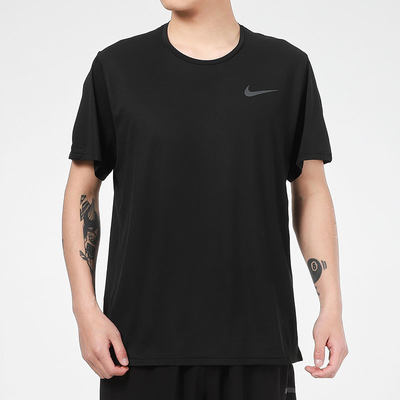 Nike耐克短袖男2024新款运动服跑步训练透气健身T恤男CZ1182-011
