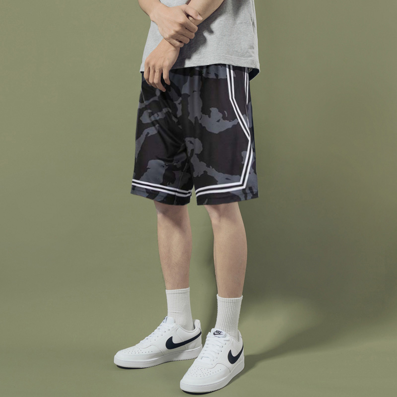 UA安德玛运动短裤男士25夏季新款宽松透气训练篮球裤速干五分裤男