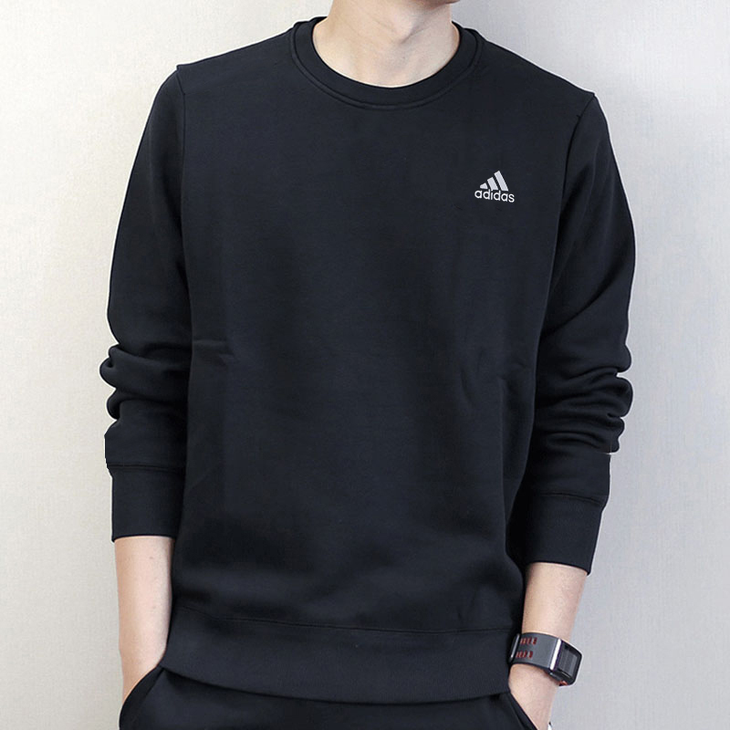 Adidas阿迪达斯卫衣男官方旗舰春秋季2025新款男士运动圆领外套男