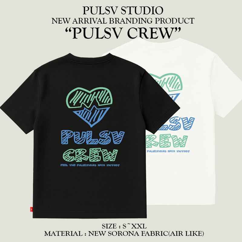 2026春夏新品PULSV韩国羽毛球服男女同款速干运动短袖休闲T恤6