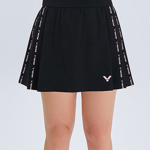 2025秋冬新款VICTOR维克多韩国羽毛球服女款短裙运动下装裙子打底