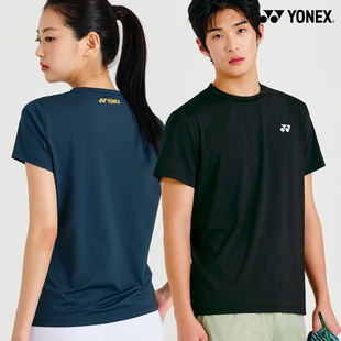 2026春夏韩国YONEX尤尼克斯新款羽毛球服短袖男女款运动上衣T恤1