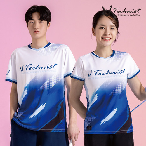 2026春夏新款Technist韩国羽毛球服男女运动速干透气短袖上衣T52