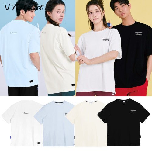 2026春夏新款Technist韩国羽毛球服男女同款运动短袖休闲上衣四色