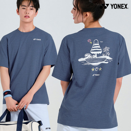 2026春夏韩国YONEX尤尼克斯新款羽毛球服短袖男女同款运动YY速干9