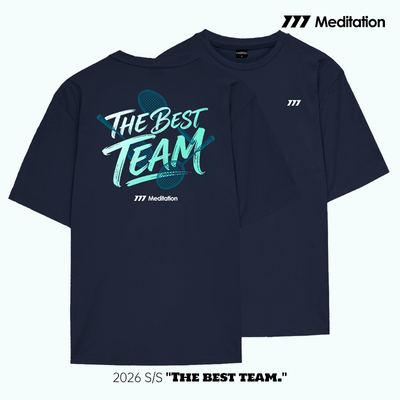 韩国2026春夏meditation新品羽毛球服短袖男女同款运动速干T恤20