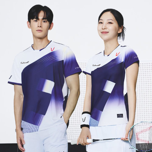 2025秋冬新款Technist韩国羽毛球服男女运动速干透气短袖上衣T01