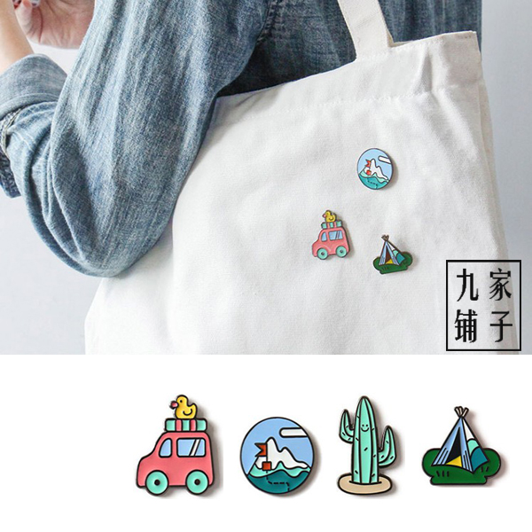 原品生活野营系列胸针