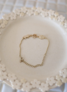 日本zakka杂货。minne作家 食材主题手链