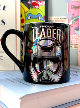美国进口星球大战STARWARS黑武士白兵炫彩陶瓷杯马克杯水杯子周边