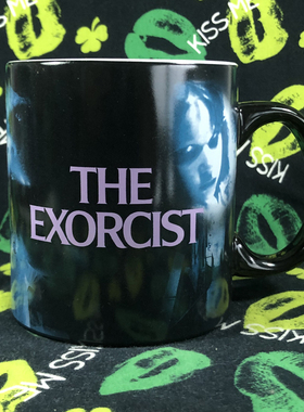 美国进口驱魔人The Exorcist陶瓷水杯马克杯创意咖啡杯子个性周边
