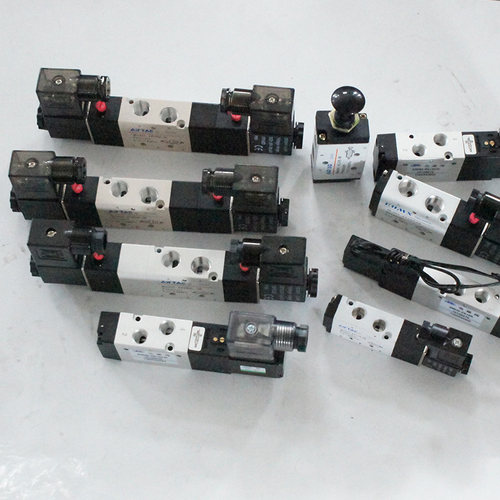 亚德客4V230E08电磁阀4V310-10控制器气阀换向阀电子阀线圈24V12V