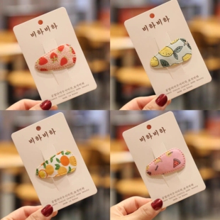 女童bb夹发夹韩国儿童发卡头花公主宝宝刘海夹星星小女孩发饰头饰