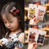 Детская заколка для волос, аксессуар для волос для раннего возраста, безвредные детские шпильки для волос с бантиком, челка, не повреждает волосы, в корейском стиле