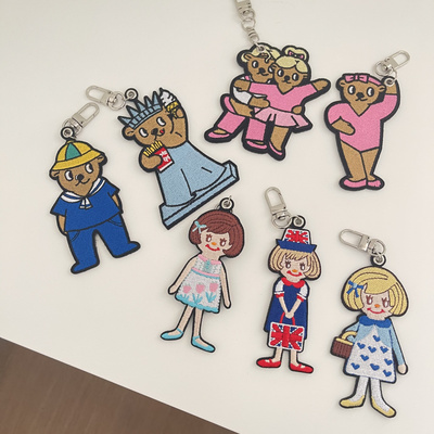 挂件刺绣挂件精致刺绣工艺