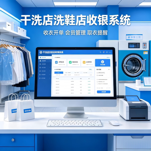 干洗店收银洗鞋皮具护理管理系统
