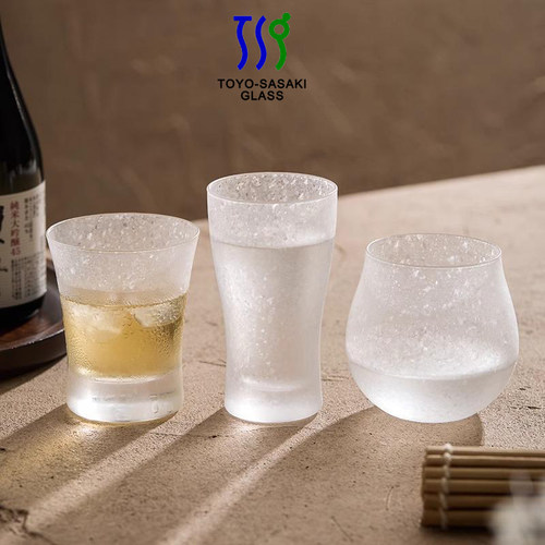 东洋佐佐木日本进口磨砂冷酒杯