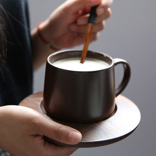 MOSUA创意复古简约陶瓷咖啡杯