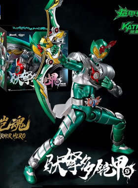 铠甲勇士铠魂驮拏多可动人偶手办模型成品正版收藏奥迪双钻玩具新