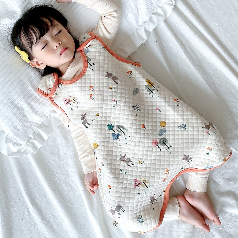 宝宝防踢被睡袋儿童睡裙