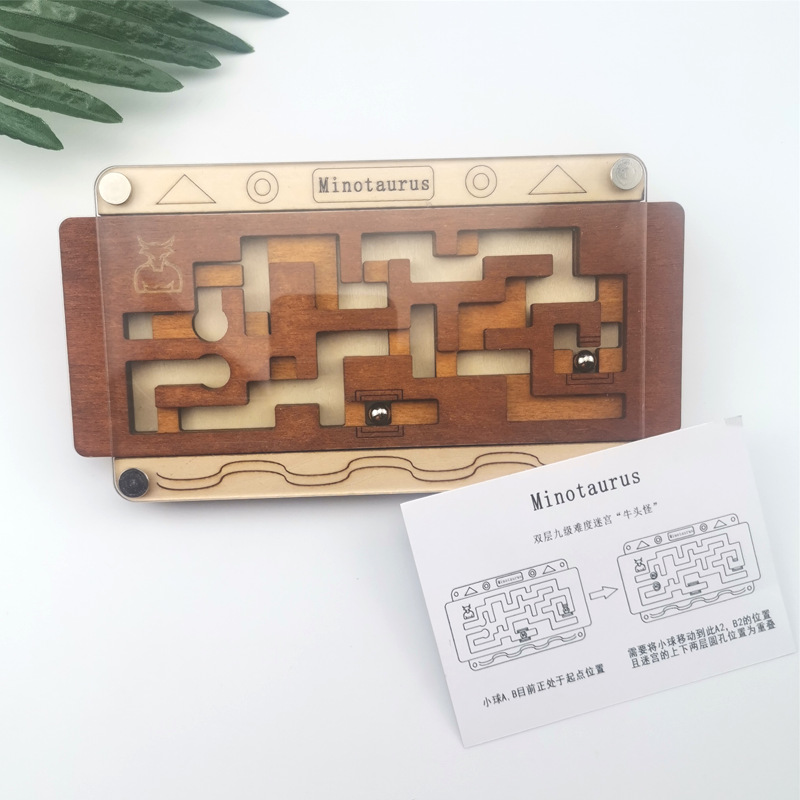 双层迷宫puzzle牛头怪外国智力