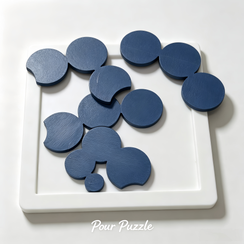 pour puzzle解谜拼图拼板益智玩具设计师acazu超难10级yuu asaka