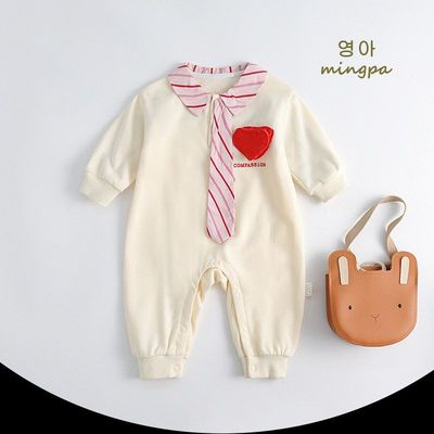 长袖满月衣服爬服秋季洋气套装