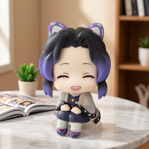有货 MegaHouse 鬼灭之刃  look up 微笑Ver. 蝴蝶忍 Q版手办