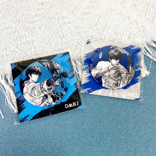 有货三月兽正版 张起灵生日冬仲长至徽章立牌小卡色纸 周边谷子