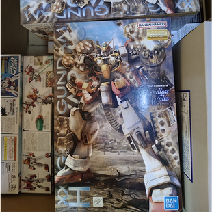 有货 正版万代  MG 1/100 重武装高达EW版  拼装模型